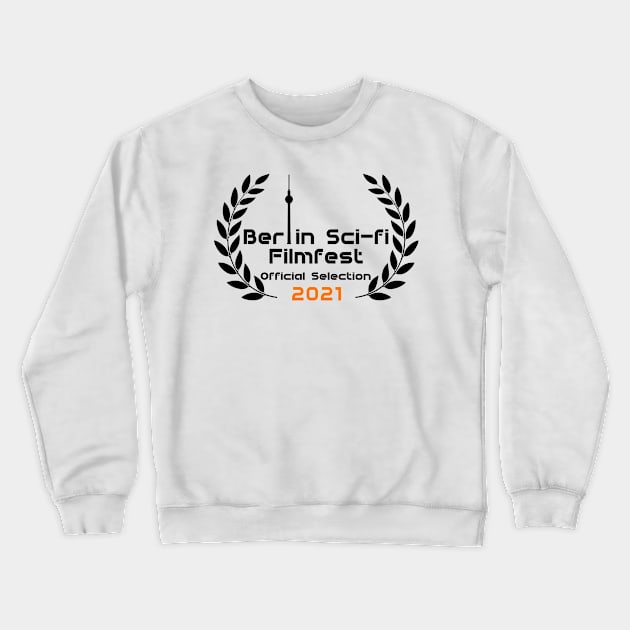 Official Selection Laurel in Black Crewneck Sweatshirt by Anthony Straeger